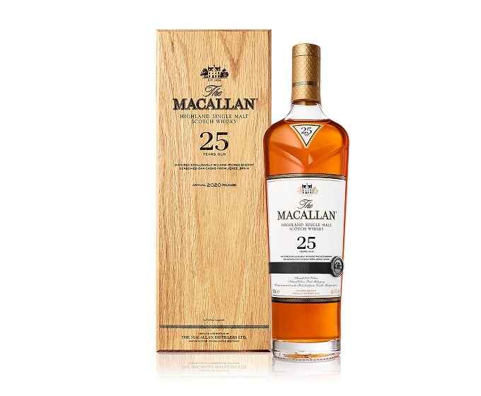 The Macallan 25 Years Sherry Oak 2020 Release 750ml