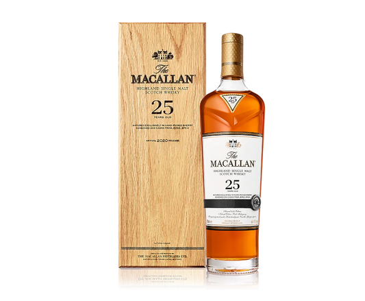 The Macallan 25 Years Sherry Oak 2020 Release 750ml
