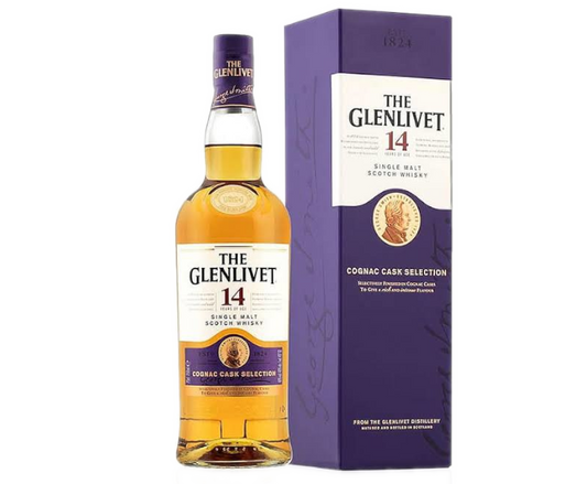 The Glenlivet 14 Years Cognac Cask 750ml