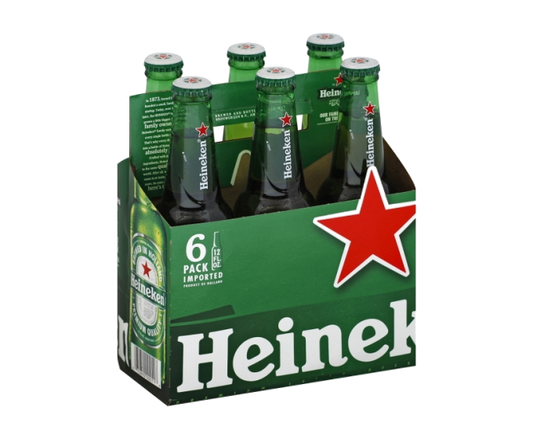 Heineken 12oz 6-Pack Bottle