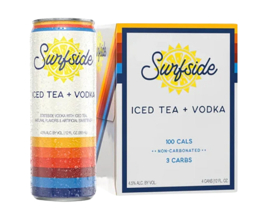 Surfside Iced Tea 12oz 4-Pack Can