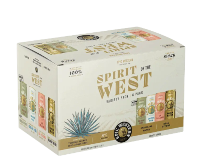 Epic Western Spirit Of The West Variety Pack 355ml 8-Pack Can