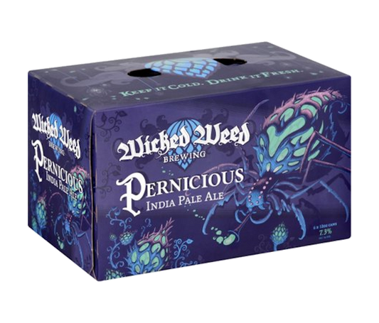 Wicked Weed Pernicious IPA 12oz 6-Pack Can