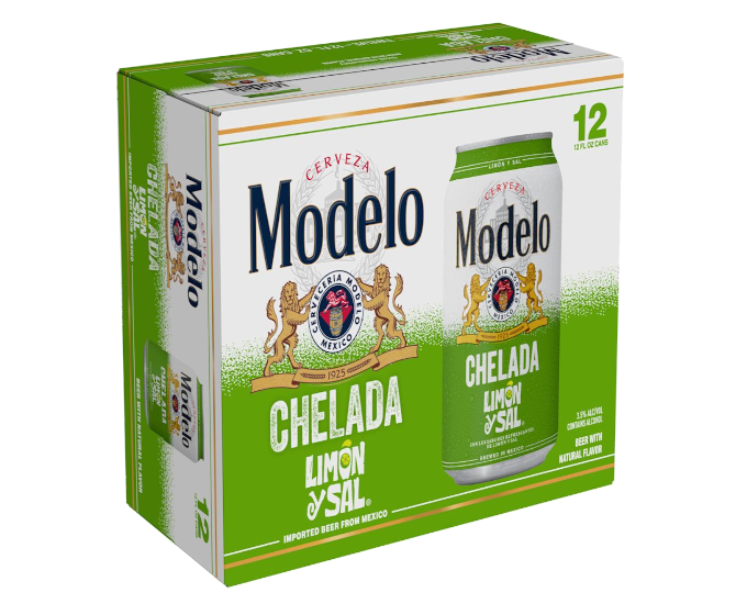 Modelo Chelada Limon Y Sal 12oz 12-Pack Can