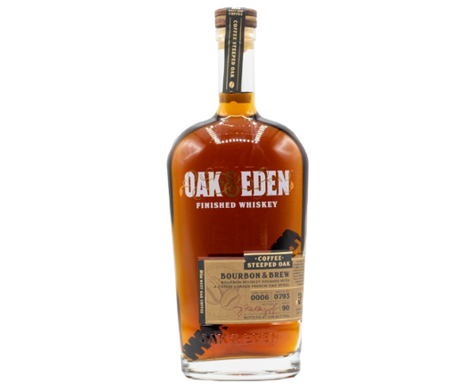 Oak & Eden Coffee Steeped Oak Bourbon & Brew 750ml