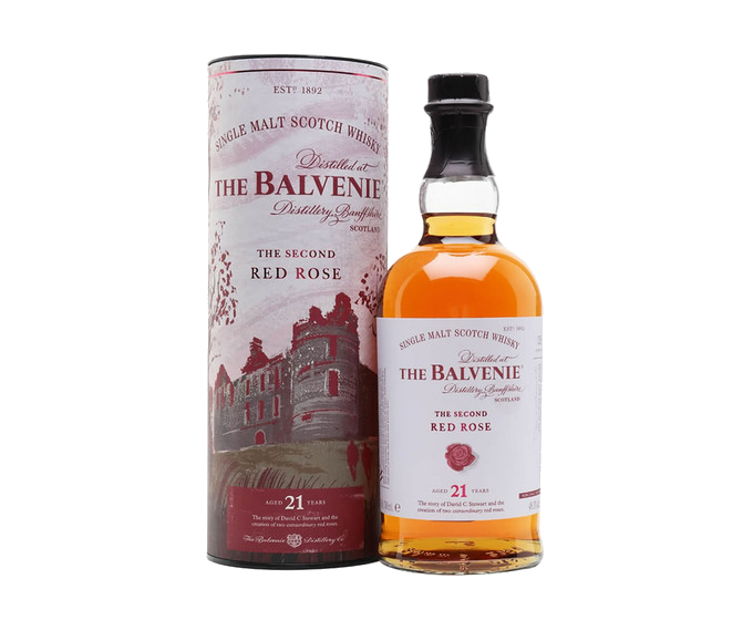 The Balvenie The Second Red Rose 21 Years 750ml (DNO P3)