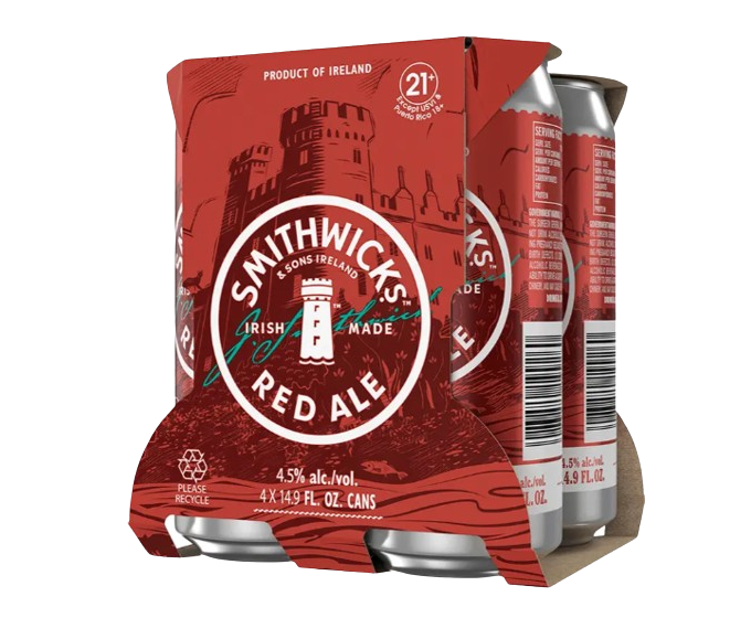 Smithwicks Irish Ale 14.9oz 4-Pack Can