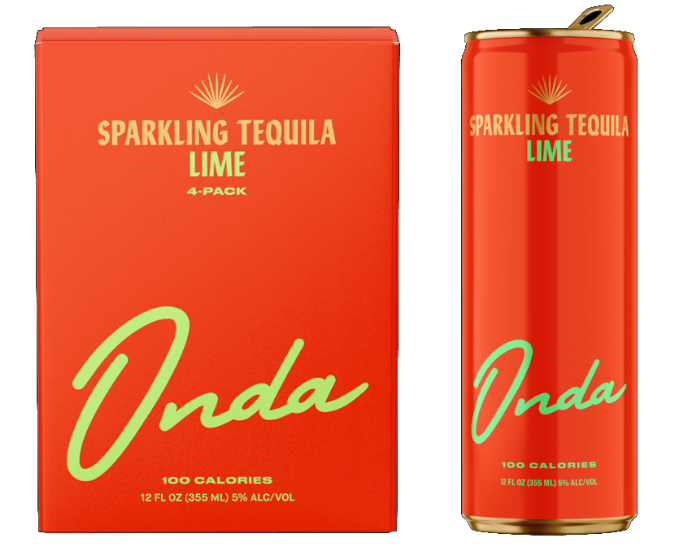 Onda Sparkling Lime 12oz 4-Pack Can