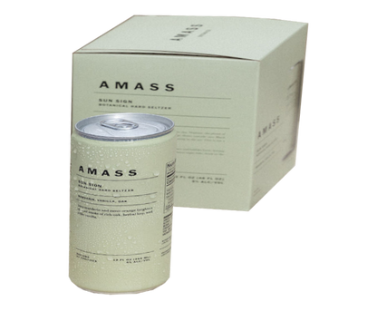 Amass Sun Sign Botanical Hard 12oz 4-Pack Can