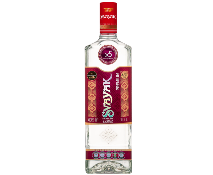 Svayak Premium Vodka 1L