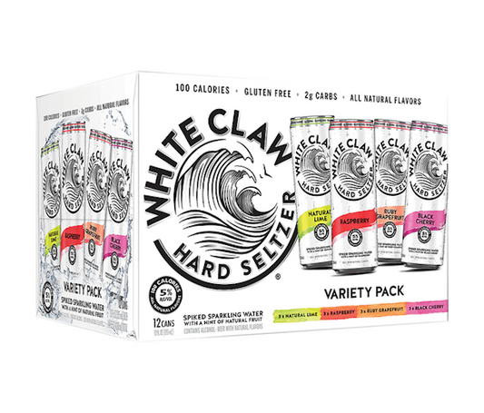 White Claw Hard Seltzer Variety Pack  # 1 12-Pack Can