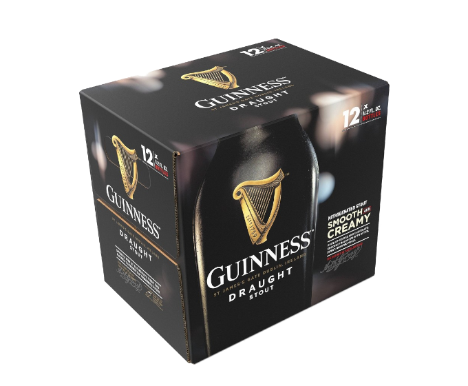 Guinness Draught Stout 11.2oz 12-Pack Bottle (DNO P3)