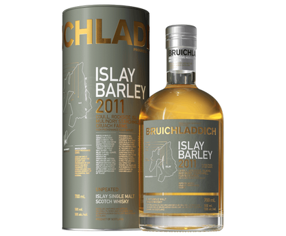 Bruichladdich Bere Barley Unpeated 2013 750ml (Scan Correct Item)