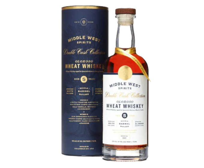 Middle West Double Cask Collection Oloroso Wheat 5 Year 750ml