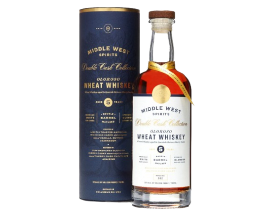 Middle West Double Cask Collection Oloroso Wheat 5 Year 750ml