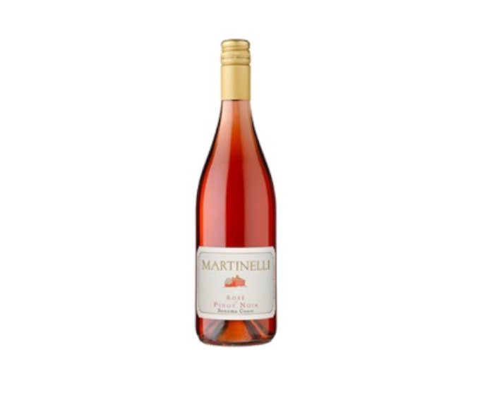 Martinelli Rose of Pinot Noir 750ml (No Barcode)