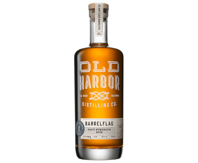 Old Harbor Barrelflag Navy Strength rum 750ml