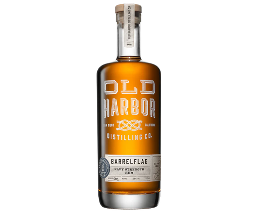Old Harbor Barrelflag Navy Strength rum 750ml