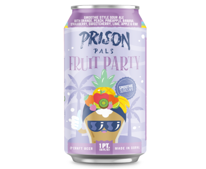 Prision Pals Smoothies Fruit Party 16oz 4-Pack (No Barcode)