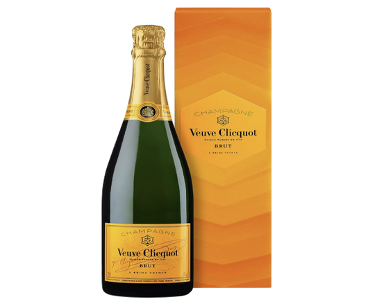 Veuve Clicquot Yellow Label with Radiating Gift Box 750ml