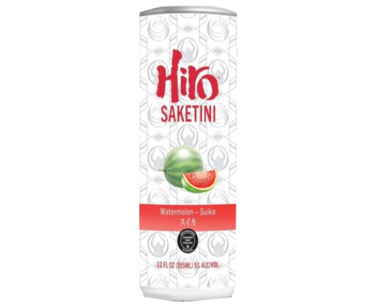 Hiro Saketini Watermelon 12oz 4-Pack Can