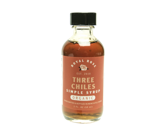 Royal Rose Three Chile Organic 8oz Bottle