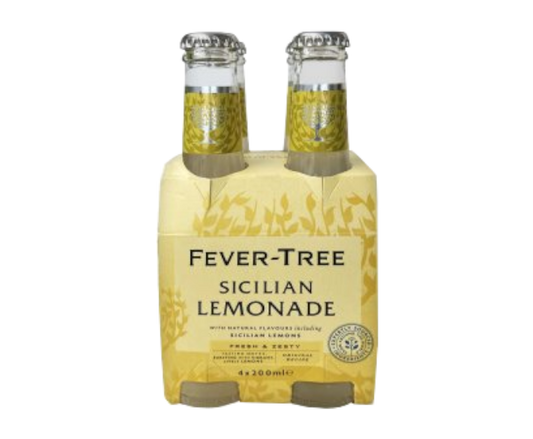 Fever Tree Sicilian Lemonade 6.8oz 4-Pack