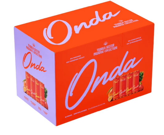 Onda Sparkling Tropical Variety 12oz 8-Pack Can