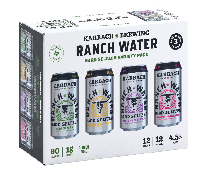 Karbach Ranch Water Variety Pack 12oz 12-Pack Can