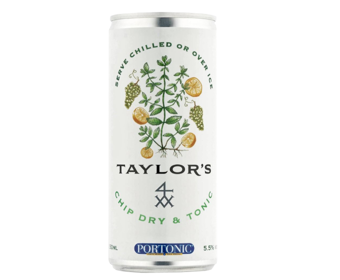 Taylor Fladgate Chip Dry & Tonic 250ml 4-Pack Can