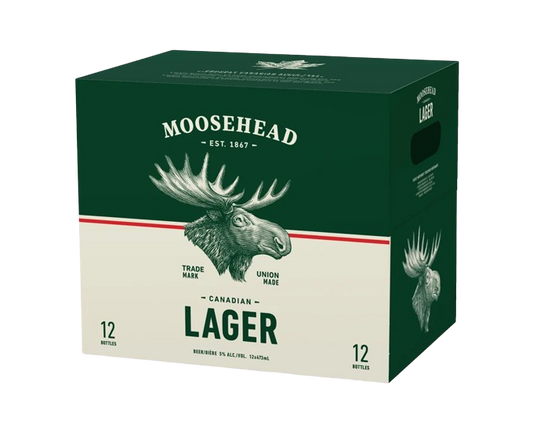 Moosehead Lager 12oz 12-Pack Bottle