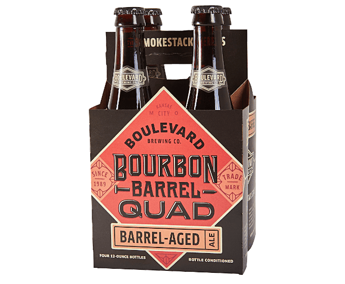 Boulevard Bourbon Barrel Quad 12oz 4-Pack Bottle
