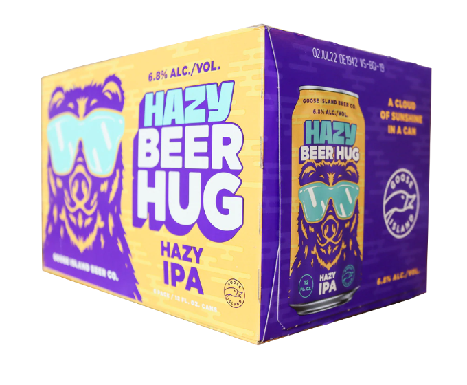 Goose Island Hazy Beer Hug 12oz 6-Pack Can