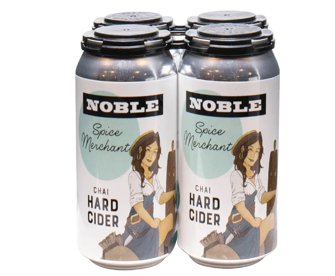Noble Spice Merchant Chai Cider 12oz 4-Pack Can