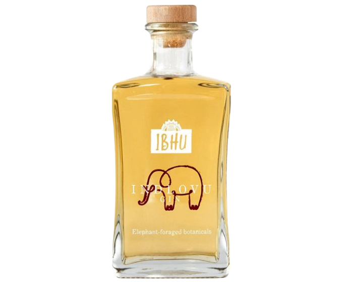 Ibhu Indlovu Pink Original Elephant Foraged Botanicals Gin 750ml