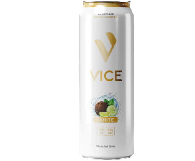 Vice White 355ml 6-Pack Can