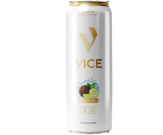 Vice White 355ml 6-Pack Can