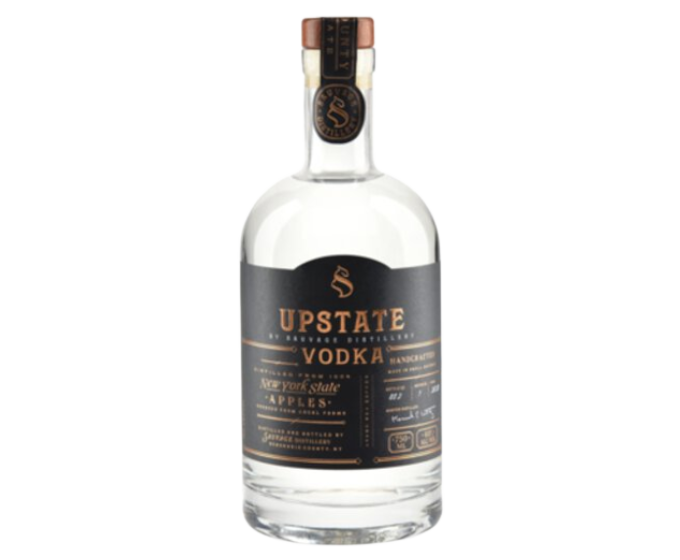 Upstate Vodka 750ml With Glass