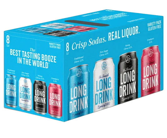 The Finnish Long Drink Variety 355ml 8-Pack Can (C/S/Z/TR)