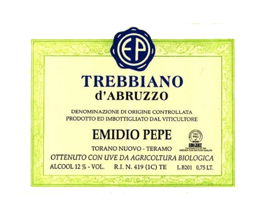 Emidio Pepe Trebbiano d'Abruzzo 2017 750ml