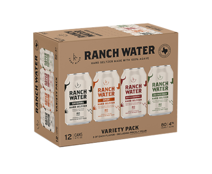 Lone River Ranch Water Hard Seltzer Variety Pack 12oz 12-Pack Can