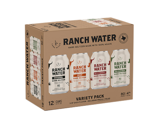 Lone River Ranch Water Hard Seltzer Variety Pack 12oz 12-Pack Can