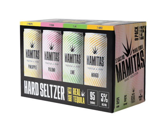 Mamitas Tequila & Soda Variety Pack 12oz 8-Pack Can