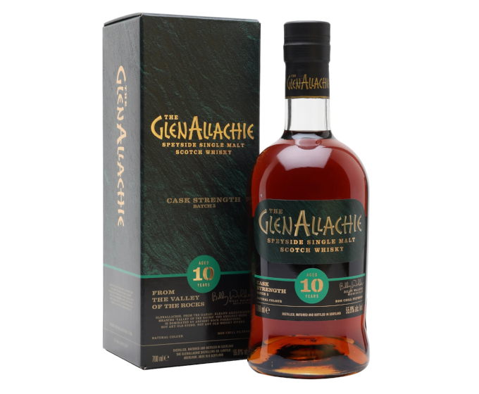 The GlenAllachie 10 Years Cask Strength 700ml (DNO P3)