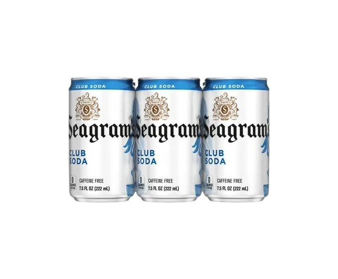 Seagrams Club Soda 7.5oz 10-Pack Can