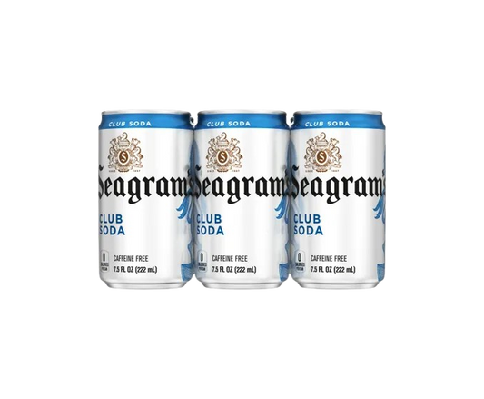 Seagrams Club Soda 7.5oz 10-Pack Can