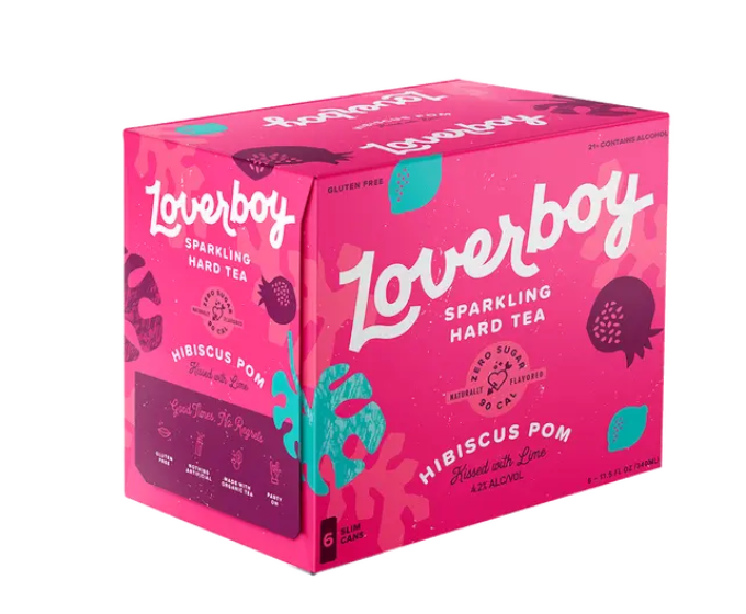 LoverBoy Hibiscus Pom 12oz 6-Pack Can