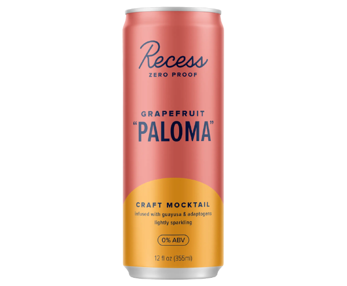 Recess Zero Proof Grapefruit Paloma 12oz 4-Pack Can