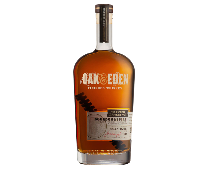 Oak & Eden Toasted Oak Bourbon & Spire 750ml
