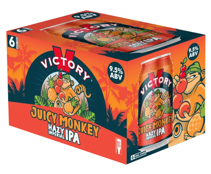 Victory Juicy Monkey 12oz 6-Pack Can